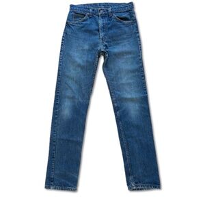 1970s/1980s Levi’s USA Orange Tab 505 Tag 31x34 Actual 29x31